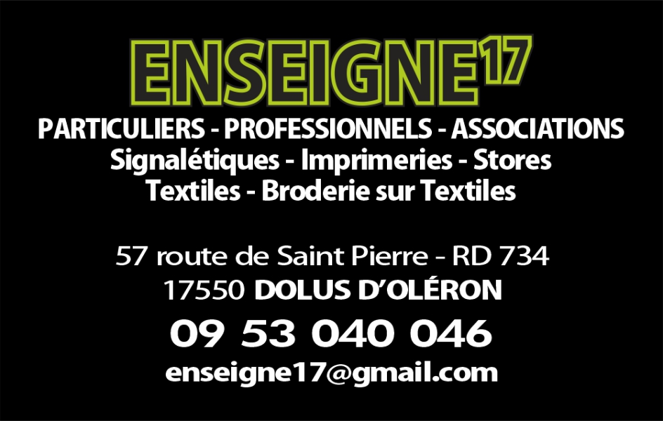 ENSEIGNE 17